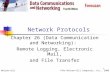 McGraw-Hill©The McGraw-Hill Companies, Inc., 2000 Network Protocols Chapter 26 (Data Communication and Networking): Remote Logging, Electronic Mail, and.