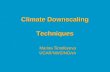 Climate Downscaling Techniques Marina Timofeyeva UCAR/NWS/NOAA.