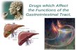 Drugs which Affect the Functions of the Gastrointestinal Tract.