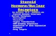 Dec. 2001 Steroid Hormone/Nuclear Receptors Don DeFranco, Ph.D., dod1@pitt.edu Steroid Hormone Structure Steroid Hormone Structure Nuclear Receptors Nuclear.