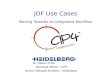 Dr. Rainer Prosi Technical Officer - CIP4 Senior Software Architect - Heidelberg JDF Use Cases Moving Towards an Integrated Workflow.