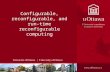 Configurable, reconfigurable, and run-time reconfigurable computing.