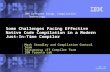IBM Software Group, Compilation Technology © 2007 IBM Corporation Some Challenges Facing Effective Native Code Compilation in a Modern Just-In-Time Compiler.