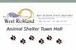 Animal Shelter Town Hall West Richland Police Department 3805 W. Van Giesen Street * West Richland, WA 99353 *  .