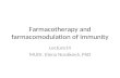 Farmacotherapy and farmacomodulation of immunity Lecture14 MUDr. Elena Nováková, PhD.