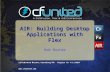 Www.cfunited.com AIR: Building Desktop Applications with Flex Rob Rusher.