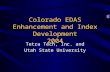 Colorado EDAS Enhancement and Index Development 2004 Tetra Tech, Inc. and Utah State University.