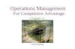 Operations Management For Competitive Advantage 1Forecasting Operations Management For Competitive Advantage Chapter 11.