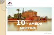 10th AMEDA MEETING Marrakech - October 21-23, 2009 Rachid HABOUB.