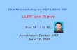 First Mini-workshop on IHEP 1.3GHZ SRF LLRF and Tuner Sun YI （孙 毅） Accelerator Center, IHEP June 10, 2009.