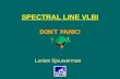 SPECTRAL LINE VLBI Loránt Sjouwerman. “Spectral line VLBI” all VLBI = spectral line VLBI Observed bandwidth at sky frequency Correlated with number of.
