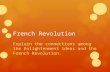 French Revolution Explain the connections among the Enlightenment ideas and the French Revolution.