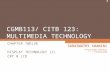 CHAPTER TWELVE DISPLAY TECHNOLOGY (I) CRT & LCD CGMB113/ CITB 123: MULTIMEDIA TECHNOLOGY 1 SARASWATHY SHAMINI Adapted from Notes Prepared by: Noor Fardela.