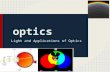 Optics Light and Applications of Optics. Producing Light (p.278) Luminous objects, such as our Sun, produce their own light Non-luminous objects, such.