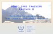 IAEA International Atomic Energy Agency. IAEA USNRC IRRS Training - Guidance to prospective Team Leaders and their Deputies Learning objectives After.