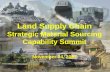 Land Supply Chain Strategic Material Sourcing Capability Summit November 14, 2007.
