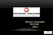 Benson Economic Outlook 2012. GROSS DOMESTIC PRODUCT Seasonally Adjusted Annual Rate.