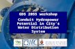 Conduit Hydropower Potential in City’s WDS P1-1 GDS 2055 workshop Conduit Hydropower Potential in City’s Water Distribution System.
