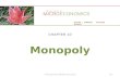 SAYRE | MORRIS Seventh Edition Monopoly CHAPTER 10 10-1© 2012 McGraw-Hill Ryerson Limited.