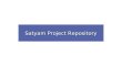 Satyam Project Repository. Contents Introduction Types of Projects and work flows Who can initiate a PID request? PID Proliferation Collaboration Project.