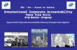 HRs - Env - Access to Justice International Corporate Accountability Paper Pulp Mills Fray Bentos - Uruguay Experimental Corporate Accountability Advocacy.