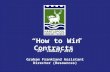 “How to Win Contracts” 26 th January 2012 Graham Frankland Assistant Director (Resources)