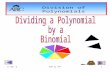 4.8b SKM & PP 1 Division of Polynomials. 4.8b SKM & PP 2 Division of Polynomials First, let’s review the symbols that represent the division problem: