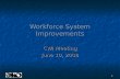 1 Workforce System Improvements CWI Meeting June 10, 2008.