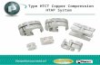 Everywhere you need us! Type HTCT Copper Compression HTAP System.