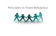 Principles in Team Behaviour. Sub-topics 1.Teams 2.Team-formation model 3.Types of teams 4.Why do people join in teams? 5.External conditions imposed.