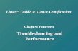 Linux+ Guide to Linux Certification Chapter Fourteen Troubleshooting and Performance.