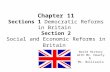 Chapter 11 Sections 1 Democratic Reforms in Britain Section 2 Social and Economic Reforms in Britain World History with Mr. Hearty & Mr. Bellisario.
