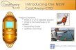 Introducing the NEW CastAway-CTD Product Overview: What is a CTD castable system What is the CastAway-CTD system Interactive Guide Software overview.