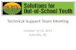 Technical Support Team Meeting October 12-13, 2011 Asheville, NC.