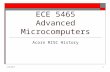 1/26/20151 ECE 5465 Advanced Microcomputers Acorn RISC History.