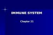 IMMUNE SYSTEM Chapter 21. COMPONENTS INNATE IMMUNITY.