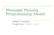 Message Passing Programming Model AMANO, Hideharu Textbook pp. １４０－１４７.
