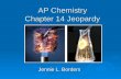 AP Chemistry Chapter 14 Jeopardy Jennie L. Borders.