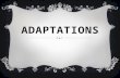 ADAPTATIONS. ADAPTATION  Any physical characteristic or behavior that helps and organism to survive and reproduce.