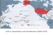 Unit 2: Imperialism and Isolationism (1890-1930).