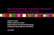 Measuring Energy Assistance Outcomes: The Home Energy Insecurity Scale Roger D. Colton Fisher, Sheehan & Colton Public Finance and General Economics 34.