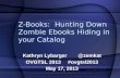 Z-Books: Hunting Down Zombie Ebooks Hiding in your Catalog Kathryn Lybarger @zemkat OVGTSL 2013#ovgtsl2013 May 17, 2013.