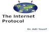 The Internet Protocol Dr. Adil Yousif. 2  IP (Internet Protocol) is a Network Layer Protocol. Orientation.