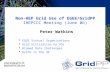 Non-HEP Grid Use of EGEE/GridPP IHEPCCC Meeting (June 06) Peter Watkins  EGEE Virtual Organisations  Grid Utilisation by VOs  Biomed Data Challenges.