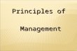 Principles of Management Management. Introduction to management Chapter no o1.