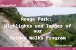 Www.rougepark.com Wild in the City! Rouge Park: Highlights and Images of our Guided Walks Program.