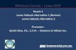 Reach 4 Levee Setback Alternative 1 (Review) Levee Setback Alternative 2 Presenter: David Cline, P.E., C.F.M. – Shannon & Wilson Inc.