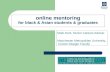 Online mentoring for black & Asian students & graduates Mark Kent, Senior Careers Adviser Manchester Metropolitan University, Crewe+Alsager Faculty.
