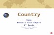 Country Name World ’ s Fair Report 6 th Grade Teacher: : Mrs. Seyller April 2014.