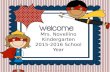 Mrs. Novellino Kindergarten 2015-2016 School Year.